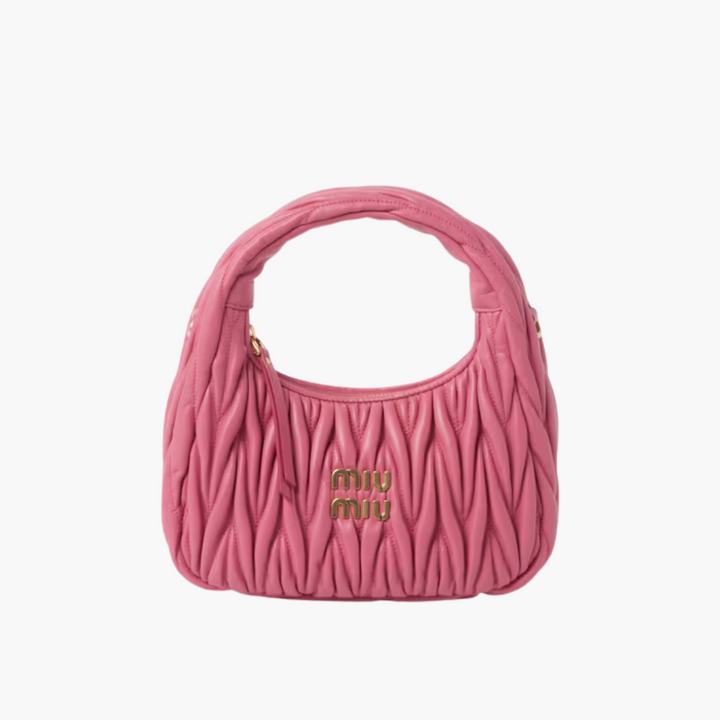 MIU MIU WANDER SCHULTERTASCHE AUS MATELASSÉ-NAPPALEDER
