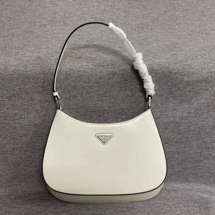 PRADA CLEO SCHULTERTASCHE AUS GEBÜRSTETEM LEDER