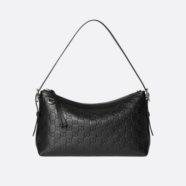 MITTELGROSSE GG EMBLEM SCHULTERTASCHE GUCCI