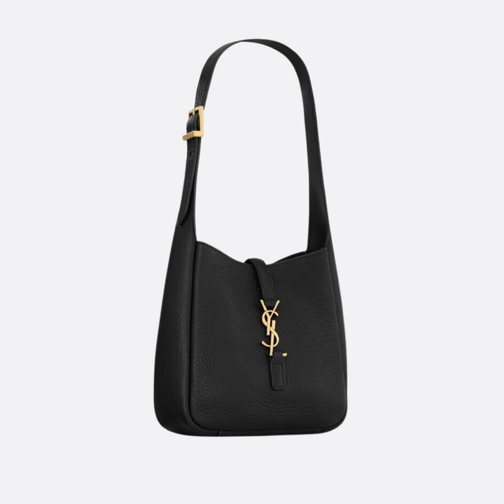 SAINT LAURENT – BABY LE 5 À 7 WEICHE TASCHE AUS GENARBTEM LEDER