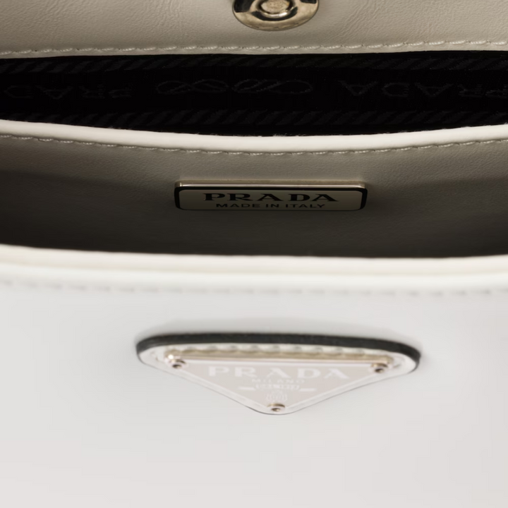 PRADA CLEO SCHULTERTASCHE AUS GEBÜRSTETEM LEDER