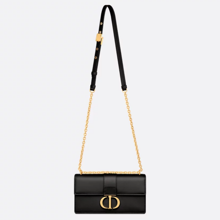 DIOR 30 MONTAIGNE EAST-WEST TASCHE MIT KETTE