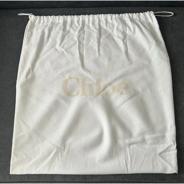 CHLOÉ WOODY GROSSE KORB-TASCHE