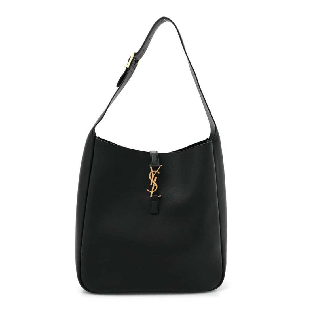 SAINT LAURENT – BABY LE 5 À 7 WEICHE TASCHE AUS GENARBTEM LEDER